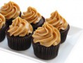 Capcakes de chocolate con dulce de leche